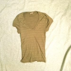 Olive green Michael Stars short-sleeve t-shirt